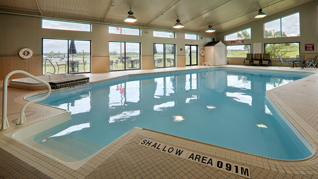 Indoor Salt Water Pool & Hot Tub