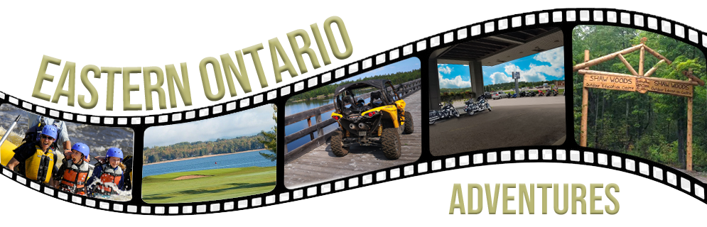 Banner: Stay and play adventures for Eastern Ontario in The Ottawa Valley.